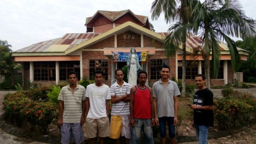 Inilah enam TKI illegal asal Malaka yang ditampung pihak gereja di Tanjung Balai, Sumut.