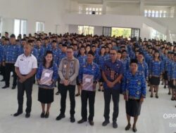 Wabup Belu Serahkan SK Pengangkatan PPPK Tahap Pertama