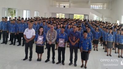 Wabup Belu Serahkan SK Pengangkatan PPPK Tahap Pertama