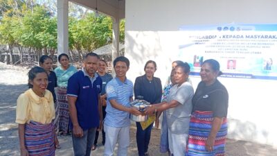 Tim Dosen FEB Unimor Gelar PKM di Perbatasan RI-RDTL