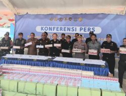 Berhasil Amankan 11 Juta Batang Rokok Illegal di Belu dan TTU, Bea Cukai: Potensi Kerugian Negara Capai Rp12,4 Miliar
