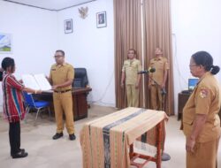 Camat Raimanuk Diserahterimakan, Ini Pelaksana Tugas yang Ditunjuk