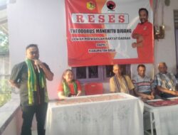 Dihadapan Ketua DPRD Belu, Warga Mengaku Baru Pertama Kali Ada Reses di Nekafehan