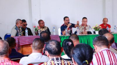 Banyak Bantuan Belum Tepat Sasaran, Wabup Belu Perintahkan Lurah dan Kepala Desa Verifikasi Ulang Data Penerima