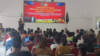 Dekranasda Belu Terima Sertifikat Indikasi Geografis dari Kemenkum